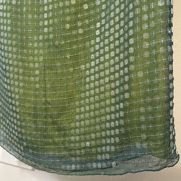 NWT Max Studio Special Edition 100% Silk Sequin Lined Green Mini Dress Sz XS - Picture 13 of 13